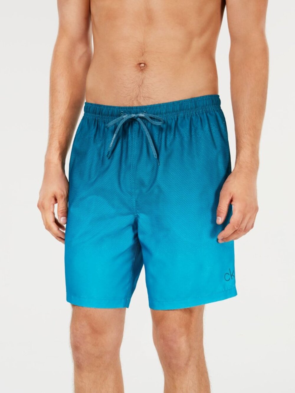 Calvin Klein Mens Gradient 7Inch Volley Swim Trunks